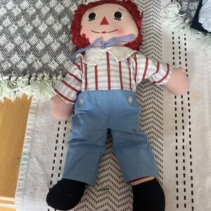 Vintage Knickerbocker 14" Raggedy Andy Original Doll